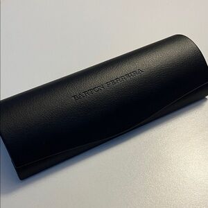 Barton Perreira Elegant Black Eyewear Case